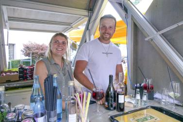 Sommernacht in Latsch, 14.08., Sunnseit Brass. Fotos: Michael 