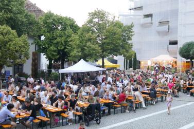 Sommernacht in Latsch, 14.08., Sunnseit Brass. Fotos: Michael 