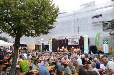 Sommernacht in Latsch, 14.08., Sunnseit Brass. Fotos: Michael 