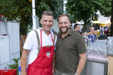 Sommernacht in Latsch, 14.08., Sunnseit Brass. Fotos: Michael 