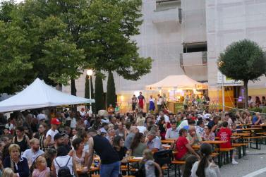 Sommernacht in Latsch, 14.08., Sunnseit Brass. Fotos: Michael 