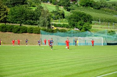 Testspiel in Mals, Lugano - Unterhaching, 04.07.23; Fotos: Michael