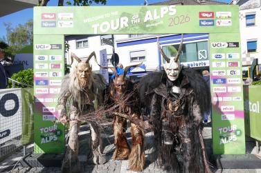 Tour of the Alps, Start in Latsch, 22.04.2026, Fotos AM
