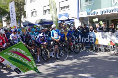 Tour of the Alps, Start in Latsch, 22.04.2026, Fotos AM
