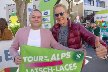 Tour of the Alps, Start in Latsch, 22.04.2026, Fotos AM