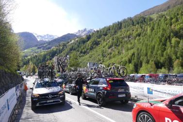 Tour of the Alps, Zielankunft in Martell, 21.04.2026, Fotos AM