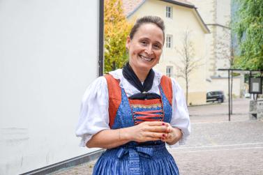 Trachtenvorstellung mit Erntedank in Mals, 29.10.23; Fotos: Michael