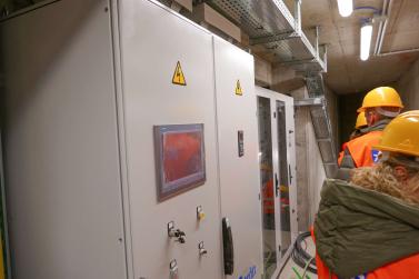 Tunnelbesichtigung in Kastelbell; Fotos: Sepp