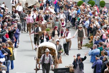 Umzug „200 Jahre Stilfserjochstraße“ in Prad; Fotos: Sepp 
