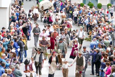 Umzug „200 Jahre Stilfserjochstraße“ in Prad; Fotos: Sepp 