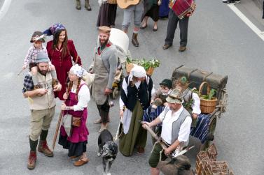 Umzug „200 Jahre Stilfserjochstraße“ in Prad; Fotos: Sepp 