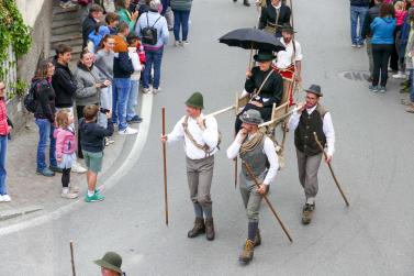 Umzug „200 Jahre Stilfserjochstraße“ in Prad; Fotos: Sepp 