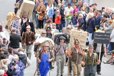Umzug „200 Jahre Stilfserjochstraße“ in Prad; Fotos: Sepp 