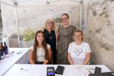 Vinschgauer Weinpräsentation auf Schloss Kastelbell, 6. Juli; Fotos: Michael 