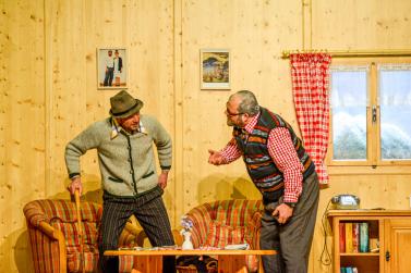 "Zwei harte Kerle" - Theater in Martell; Fotos: Ingeborg Rechenmacher