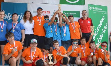 Großartige Mini-Volleyball-Finalspiele