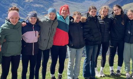 Internationaler Handballbesuch in Naturns
