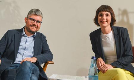 Mediengespräch im Schloss