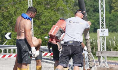 Plima-Brücke: Alles nach Plan