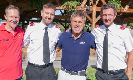 Prominenter Gast in Latsch