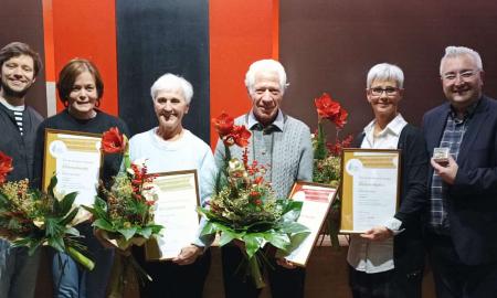 Verdiente Chormitglieder geehrt