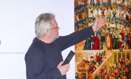 Vögel und vogelartige Fabelwesen in Wappen