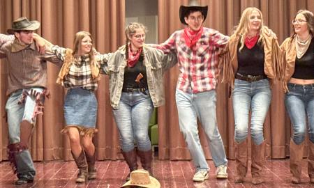 Vorne gute Laune, hinten gute Laune 