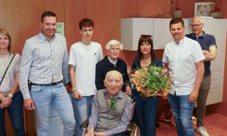 Willi Kuntner feiert 100. Geburtstag