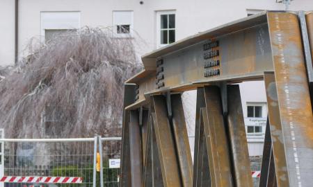 Zwischenfall bei Brückenbau – Reparatur läuft