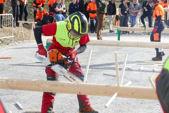 2. Tag der Waldolympiade in Burgeis (Fürstenburg); Fotos: Sepp  