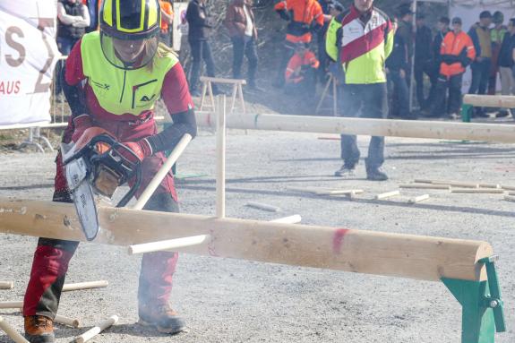 2. Tag der Waldolympiade in Burgeis (Fürstenburg); Fotos: Sepp  