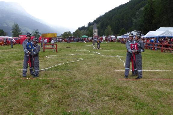  6. Obervinschger Nassleistungswettbewerb auf der Grünzone in Graun am 8. Juli 2017; Fotos: Sepp
