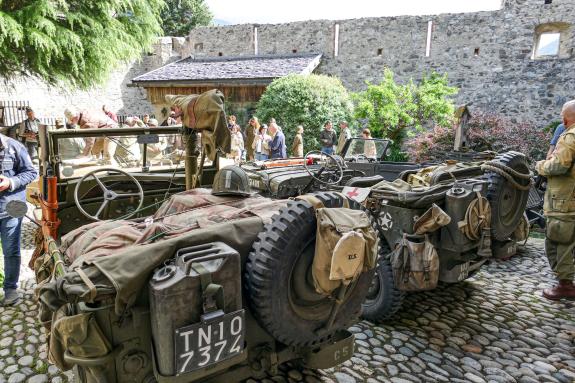 „Alliierte“ auf Dornsberg und in Plaus; Fotos: Sepp