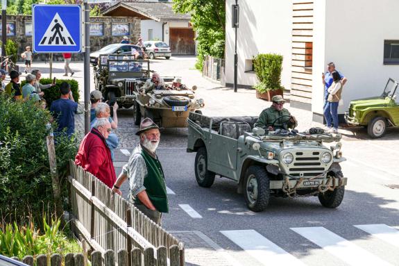 „Alliierte“ auf Dornsberg und in Plaus; Fotos: Sepp