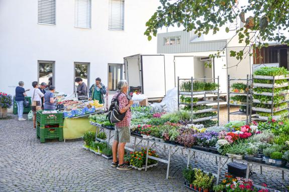Bauernmarkt Mals, 06.09.23; Fotos: Michael