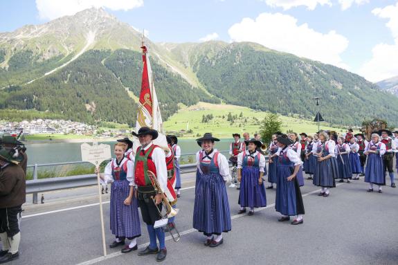 Bezirksmusikfest, 75 Jahre MK Reschen, Festumzug 11.07.2026, Fotos: AM
