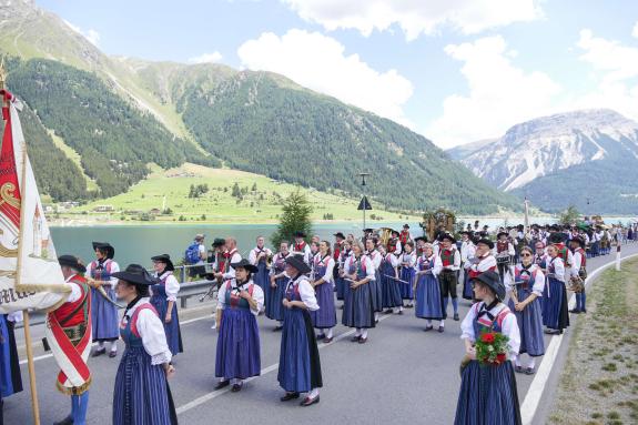 Bezirksmusikfest, 75 Jahre MK Reschen, Festumzug 11.07.2026, Fotos: AM