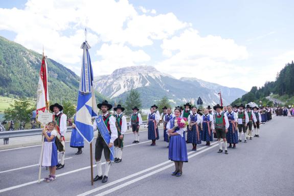 Bezirksmusikfest, 75 Jahre MK Reschen, Festumzug 11.07.2026, Fotos: AM