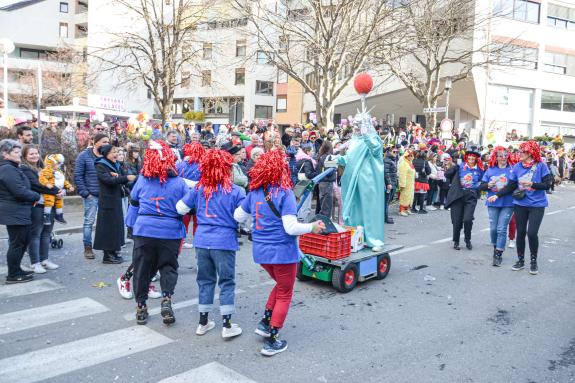 Faschingsumzug in Latsch, 01.03.25; Fotos: Michael