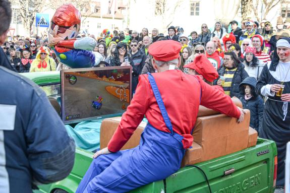Faschingsumzug in Latsch, 01.03.25; Fotos: Michael