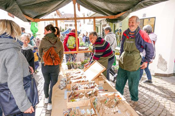 Georgimorkt in Mals (22. April 2023); Fotos: Sepp