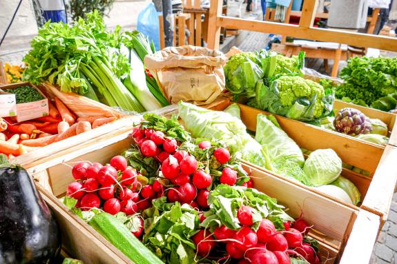 Georgimorkt in Mals (22. April 2023); Fotos: Sepp