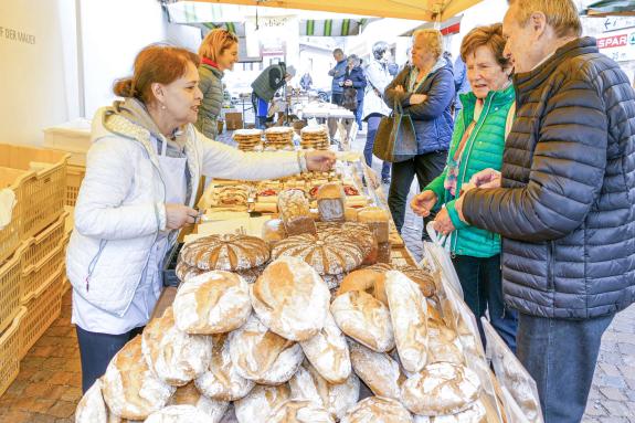 Georgimorkt in Mals (22. April 2023); Fotos: Sepp