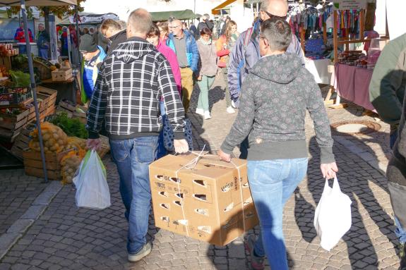 Gollimorkt in Mals (16.10.2025); Fotos: Sepp 