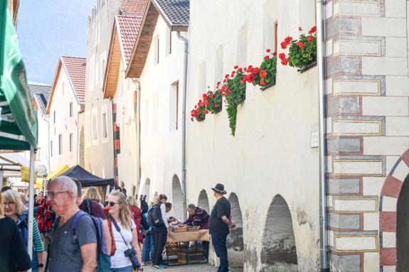 Herbstmarkt in Glurns, 30.09.23; Fotos: Michael
