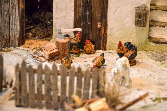 Krippenausstellung in Goldrain 08.12.23; Fotos: Michael