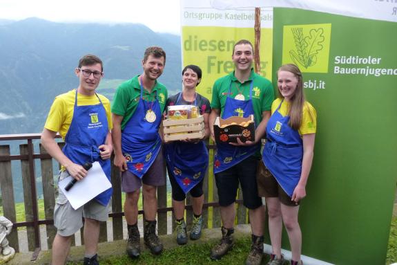 Landesentscheid im Handmähen am 28. Juli 2019 in Trumsberg in Kastelbell. Fotos: Sepp