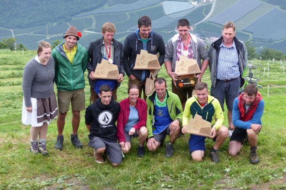 Landesentscheid im Handmähen am 28. Juli 2019 in Trumsberg in Kastelbell. Fotos: Sepp