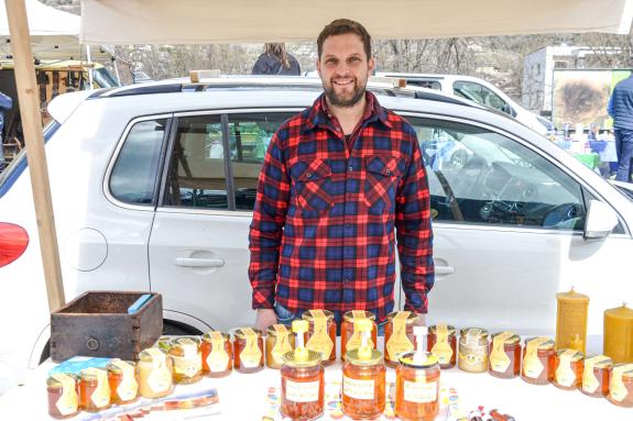 Landsprachmarkt in Goldrain, 16.03.24; Fotos: Michael