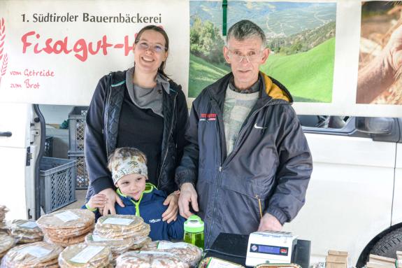 Landsprachmarkt in Goldrain, 16.03.24; Fotos: Michael